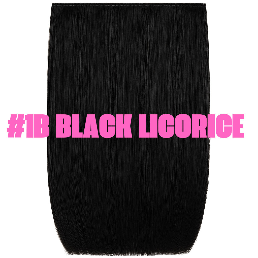 1B Black Licorice - Simple Inches. Hair Extensions
