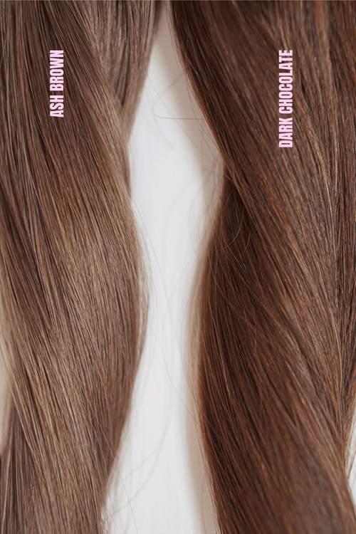 ASH BROWN - Simple Inches Hair Extensions
