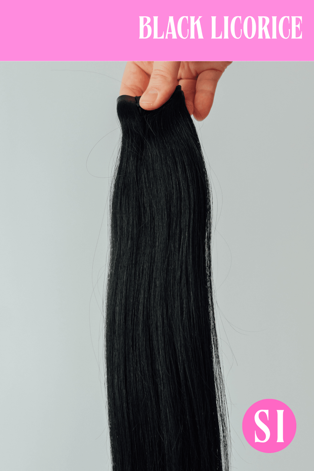BLACK LICORICE - Simple Inches Hair Extensions