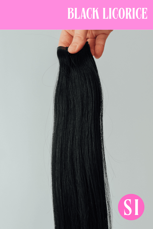BLACK LICORICE - Simple Inches Hair Extensions