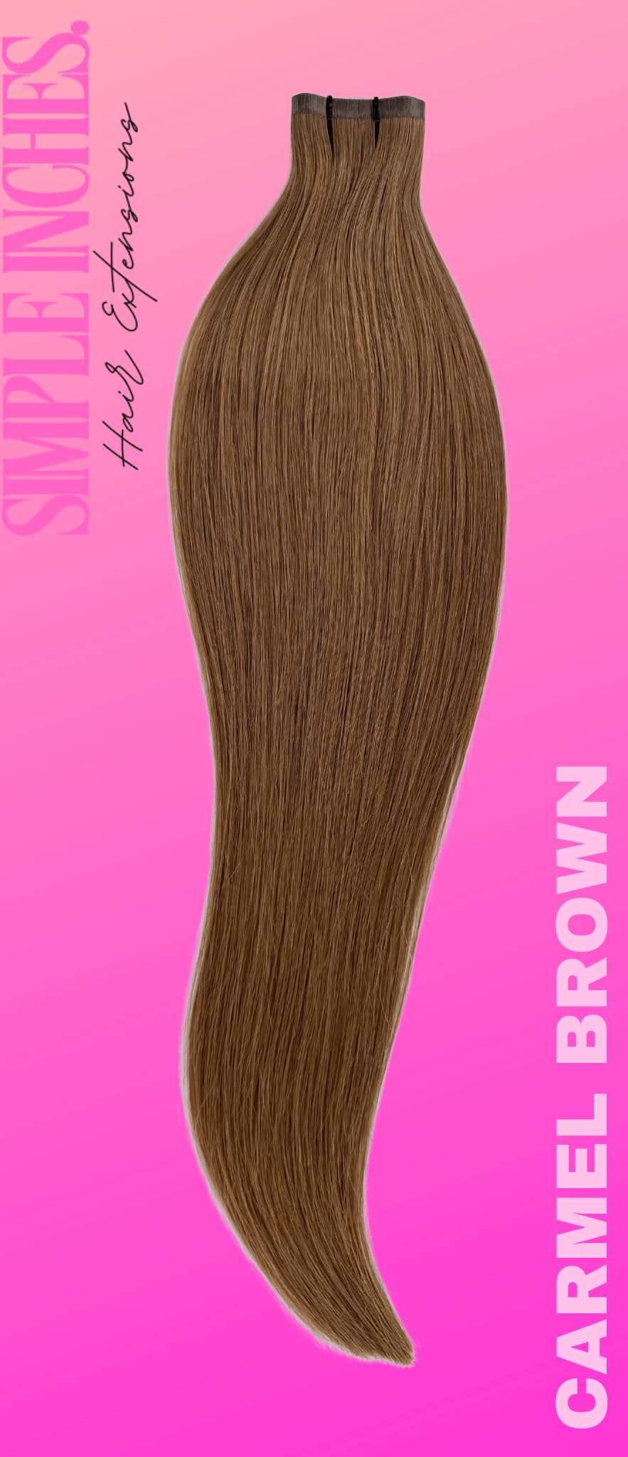 CARMEL BROWN - Simple Inches Hair Extensions