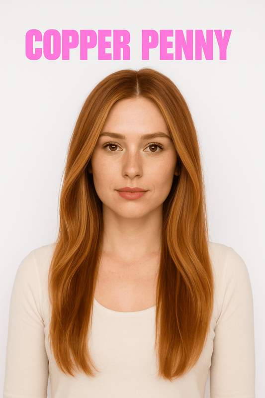 COPPER PENNY - Simple Inches. Hair Extensions