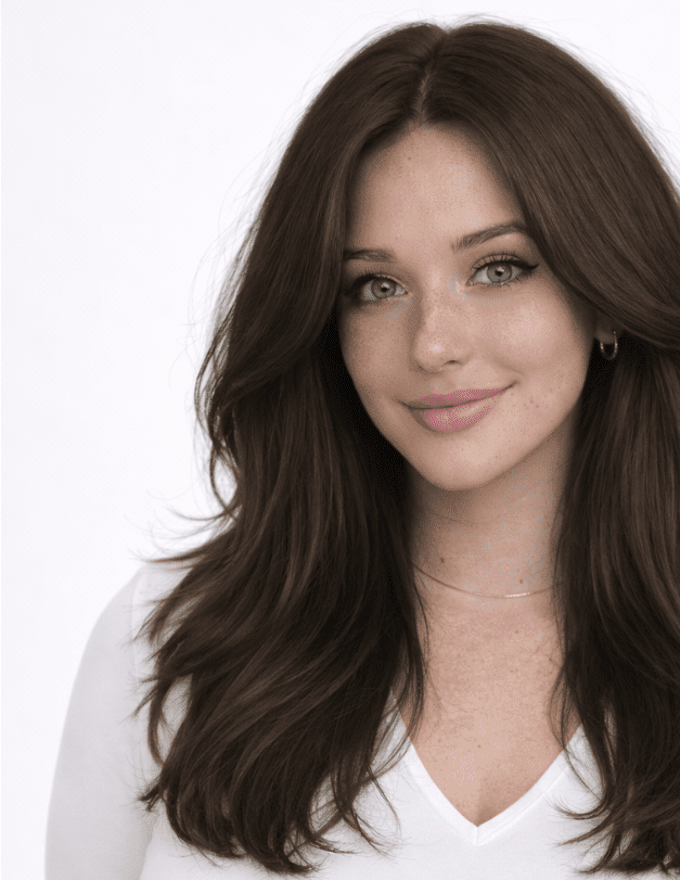 DARK CHOCOLATE - Simple Inches. Hair Extensions