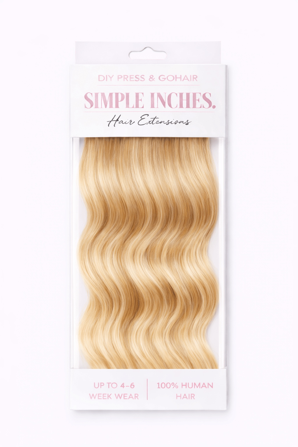 HONEY BUTTER BLONDE - Simple Inches. Hair Extensions