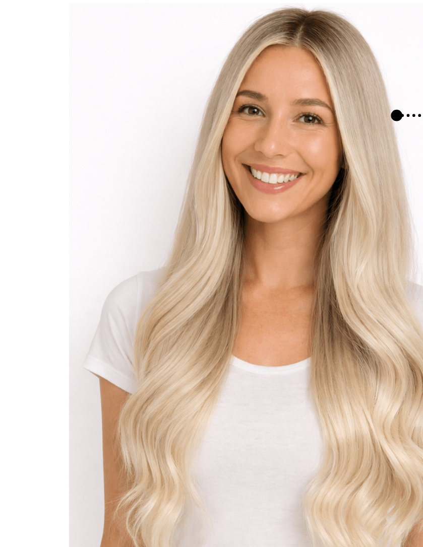 MALIBU FROST - Simple Inches. Hair Extensions