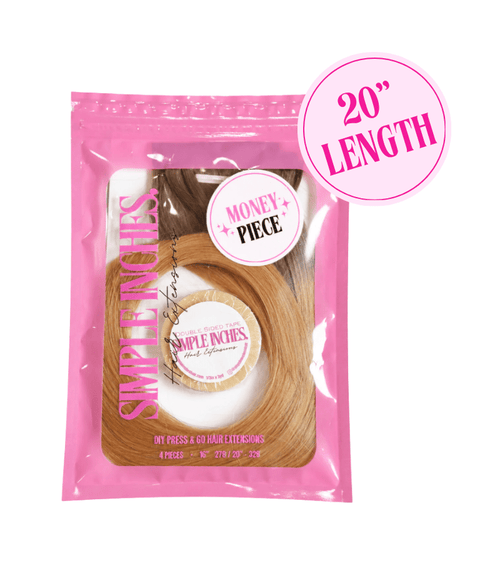 Money Piece Pack - 20" - Simple Inches Hair Extensions
