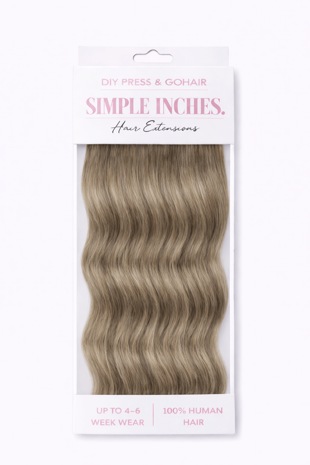 MUSHROOM BLONDE - Simple Inches. Hair Extensions