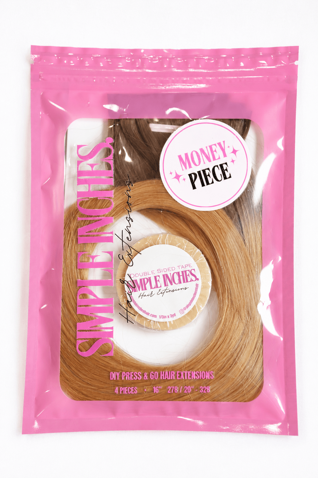 *NEW* Money Piece Pack - Simple Inches Hair Extensions