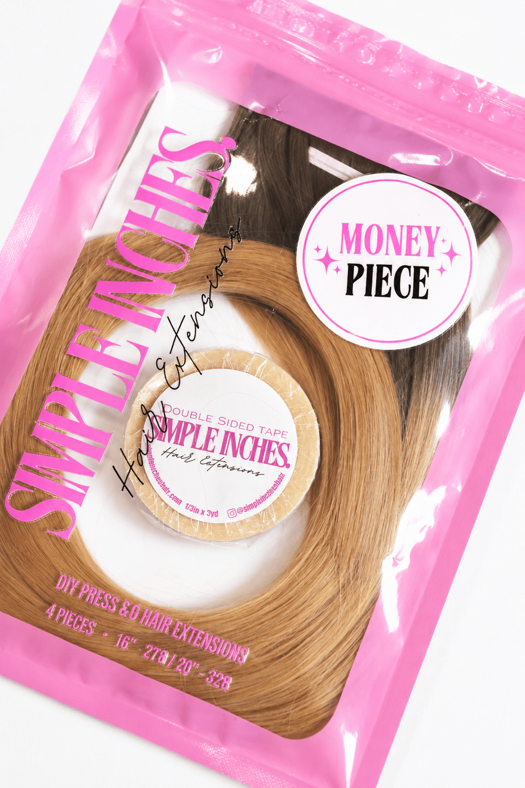 *NEW* Money Piece Pack - Simple Inches Hair Extensions