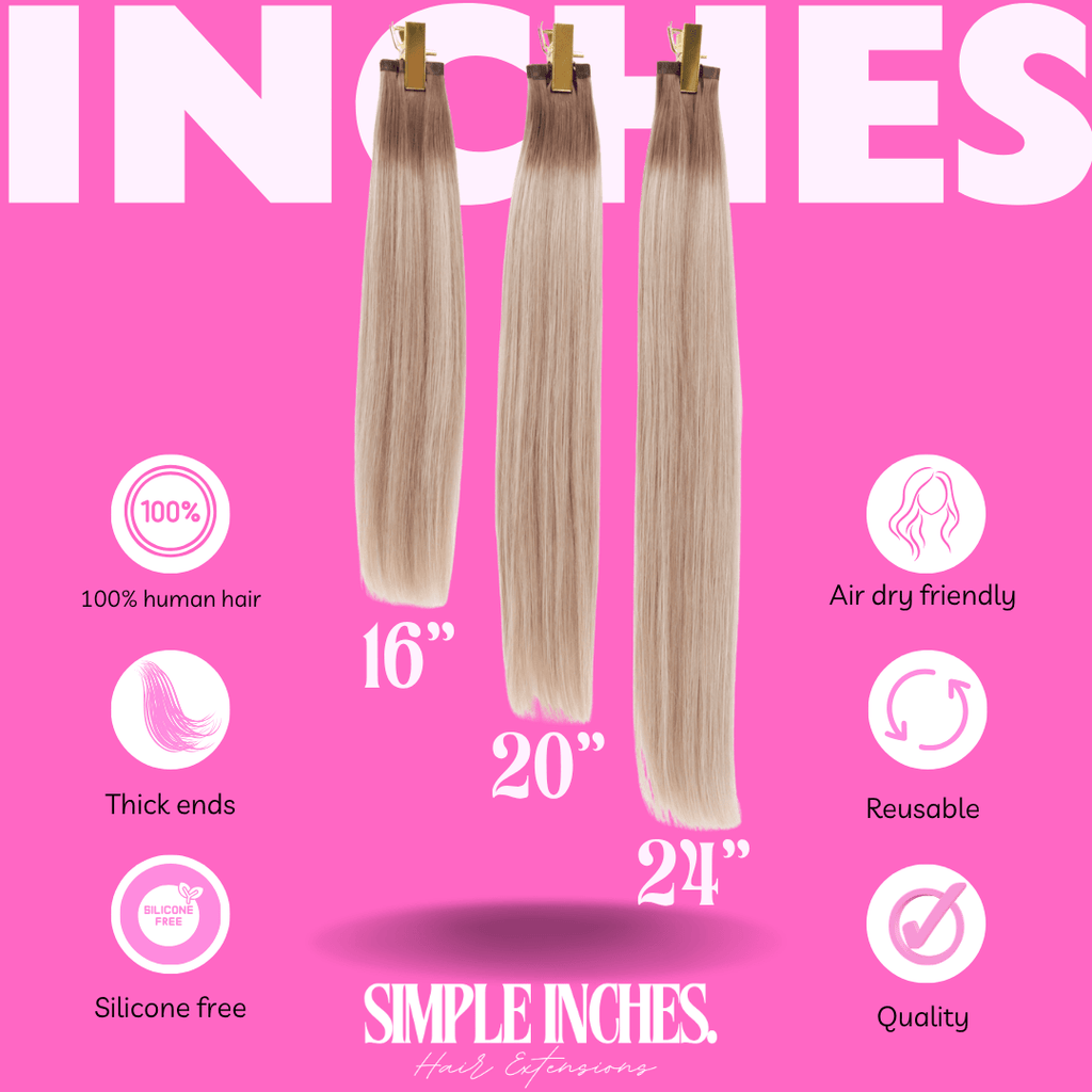 Pack Press & Go (Full Pack) - Simple Inches Hair Extensions