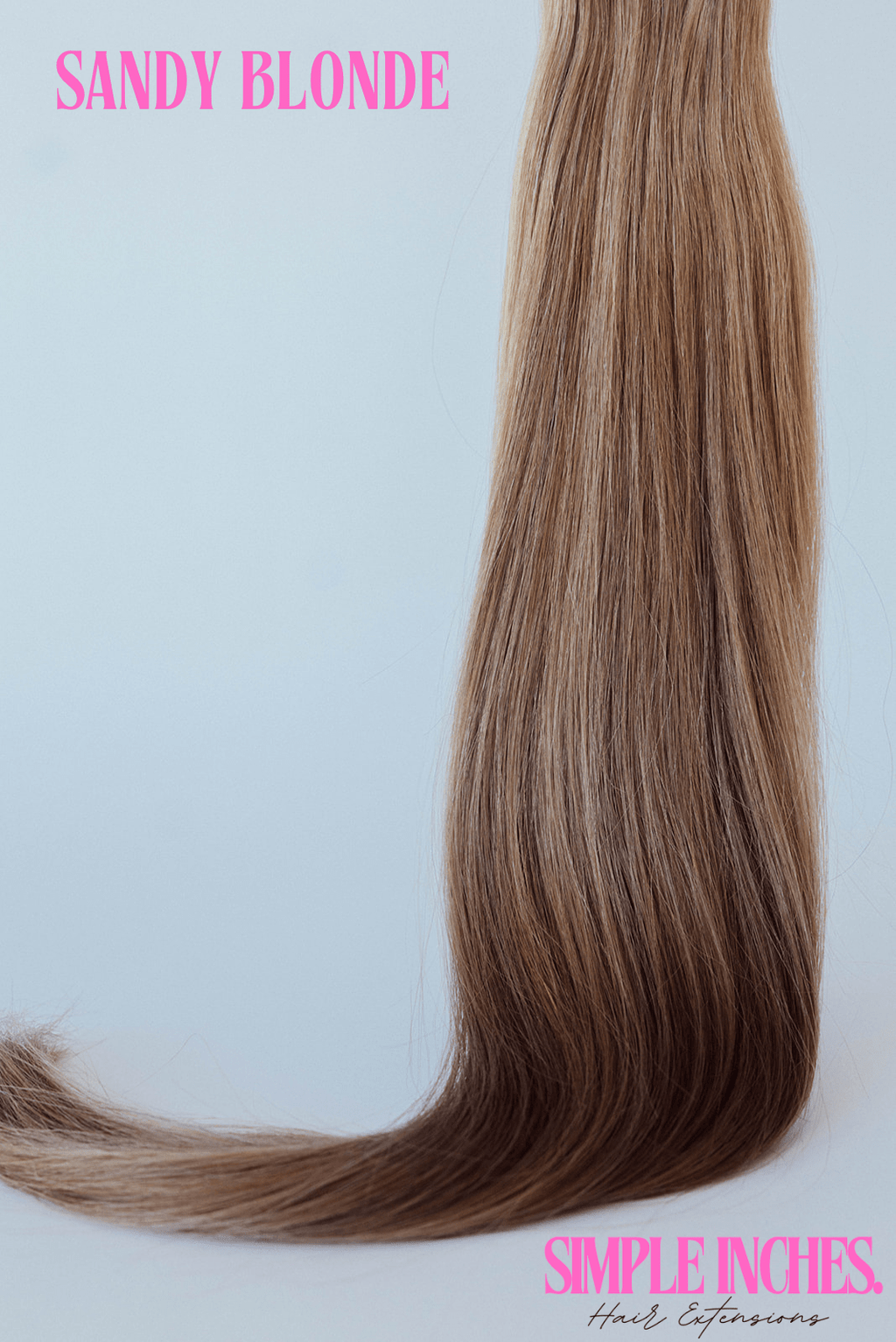 SANDY BLONDE - Simple Inches Hair Extensions