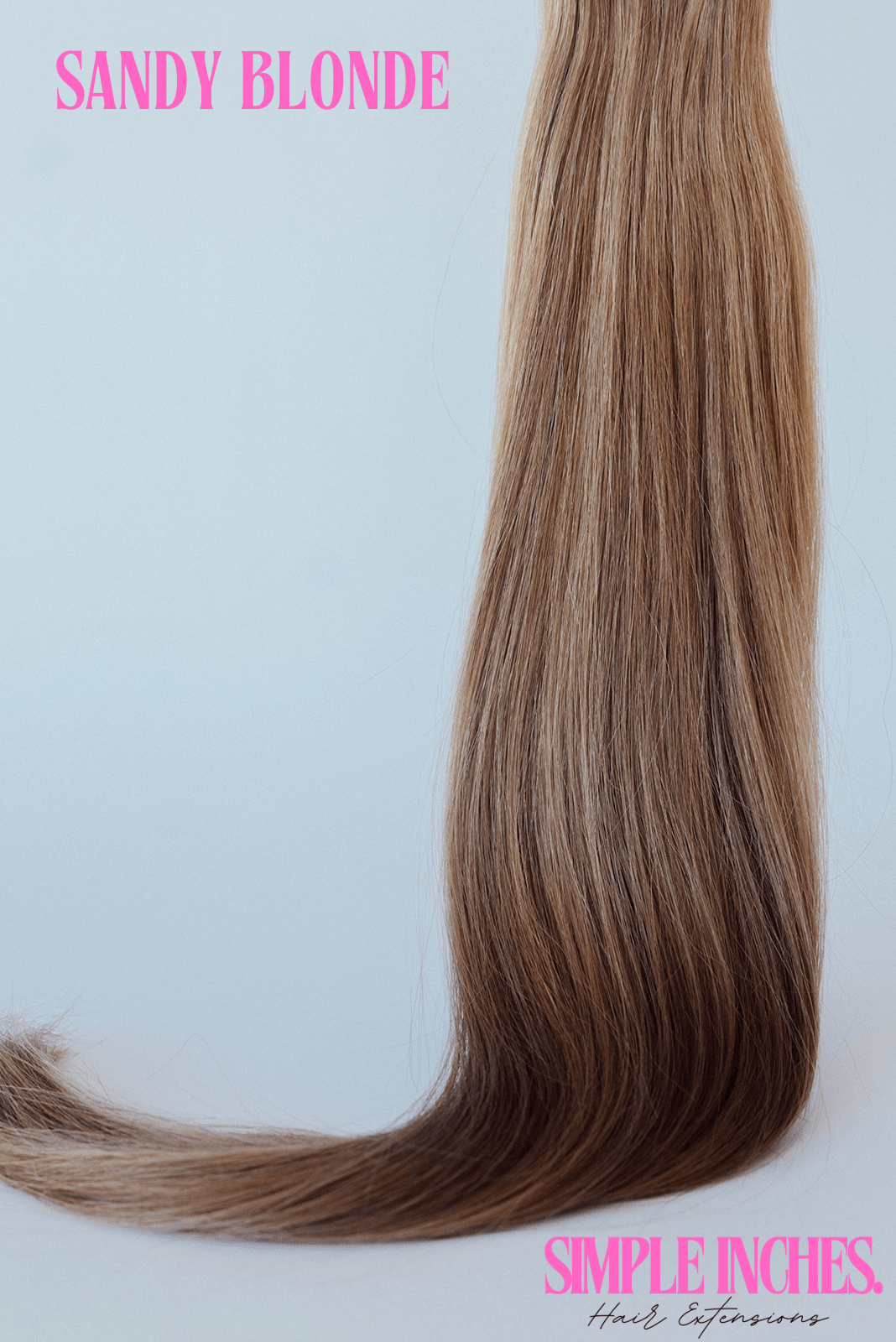 SANDY BLONDE - Simple Inches Hair Extensions