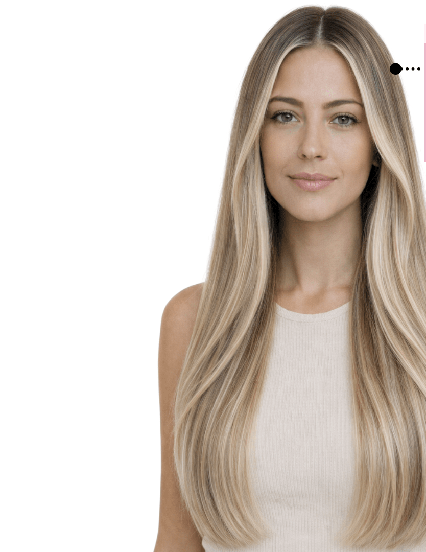 TOASTED COCONUT - Simple Inches. Hair Extensions
