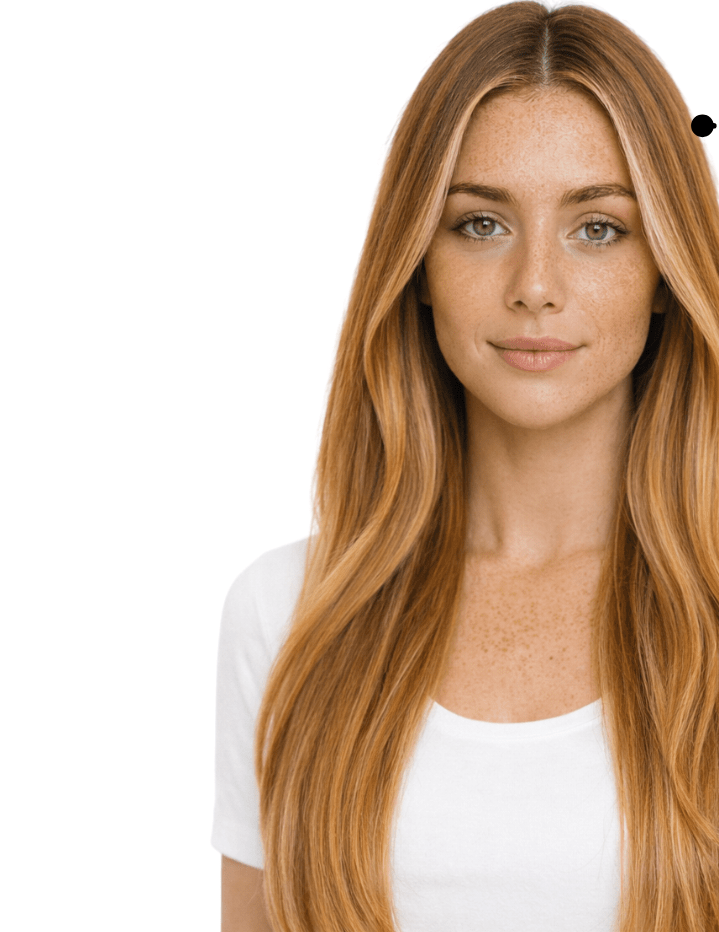 TOASTED PUMPKIN - Simple Inches. Hair Extensions