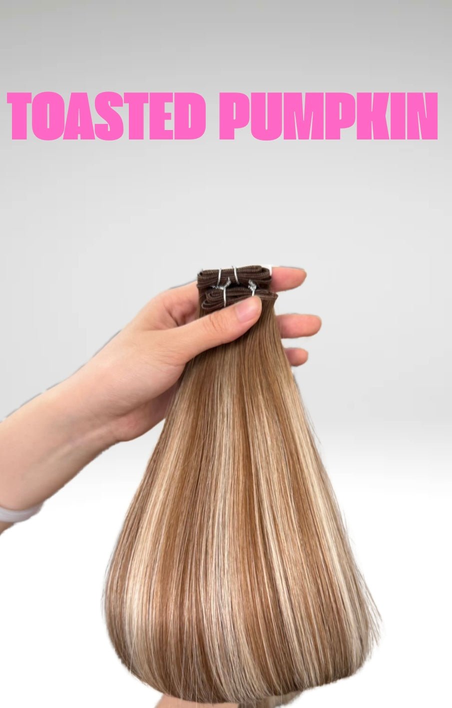 TOASTED PUMPKIN - Simple Inches. Hair Extensions