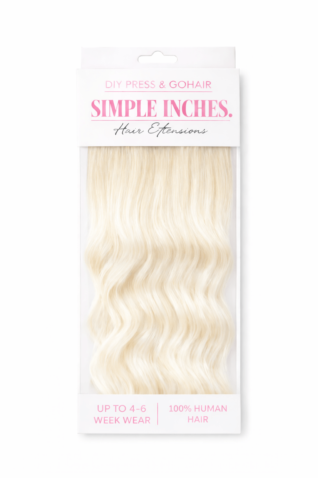 VANILLA SWIRL - Simple Inches. Hair Extensions