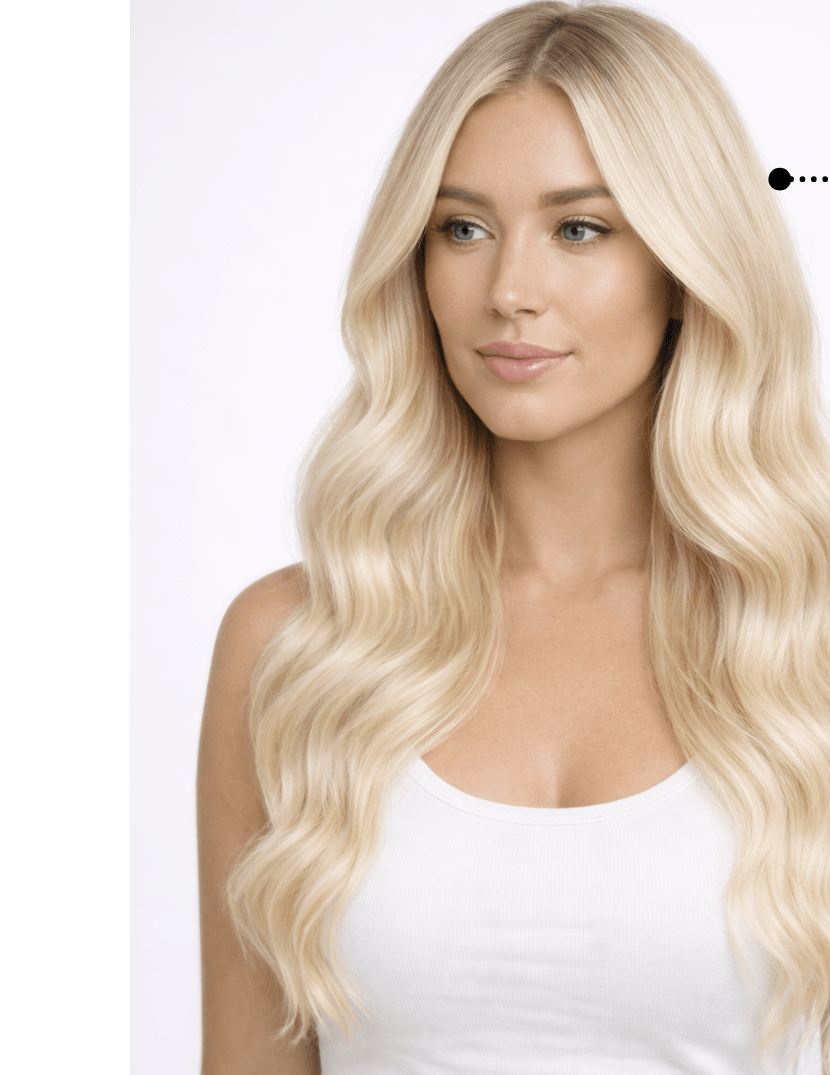 VANILLA SWIRL - Simple Inches. Hair Extensions