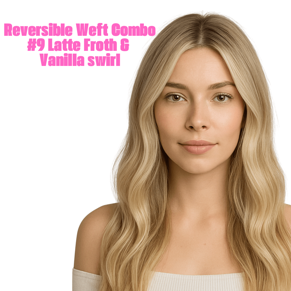 VANILLA SWIRL - Simple Inches. Hair Extensions